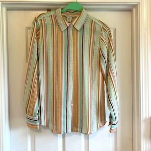 Rachel Zoe long sleeve shirt , size medium
